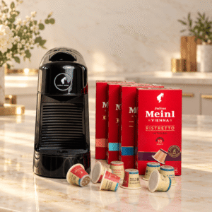 Julius Meinl Inspresso Pinta Black aparat + GRATIS 40 kapsula